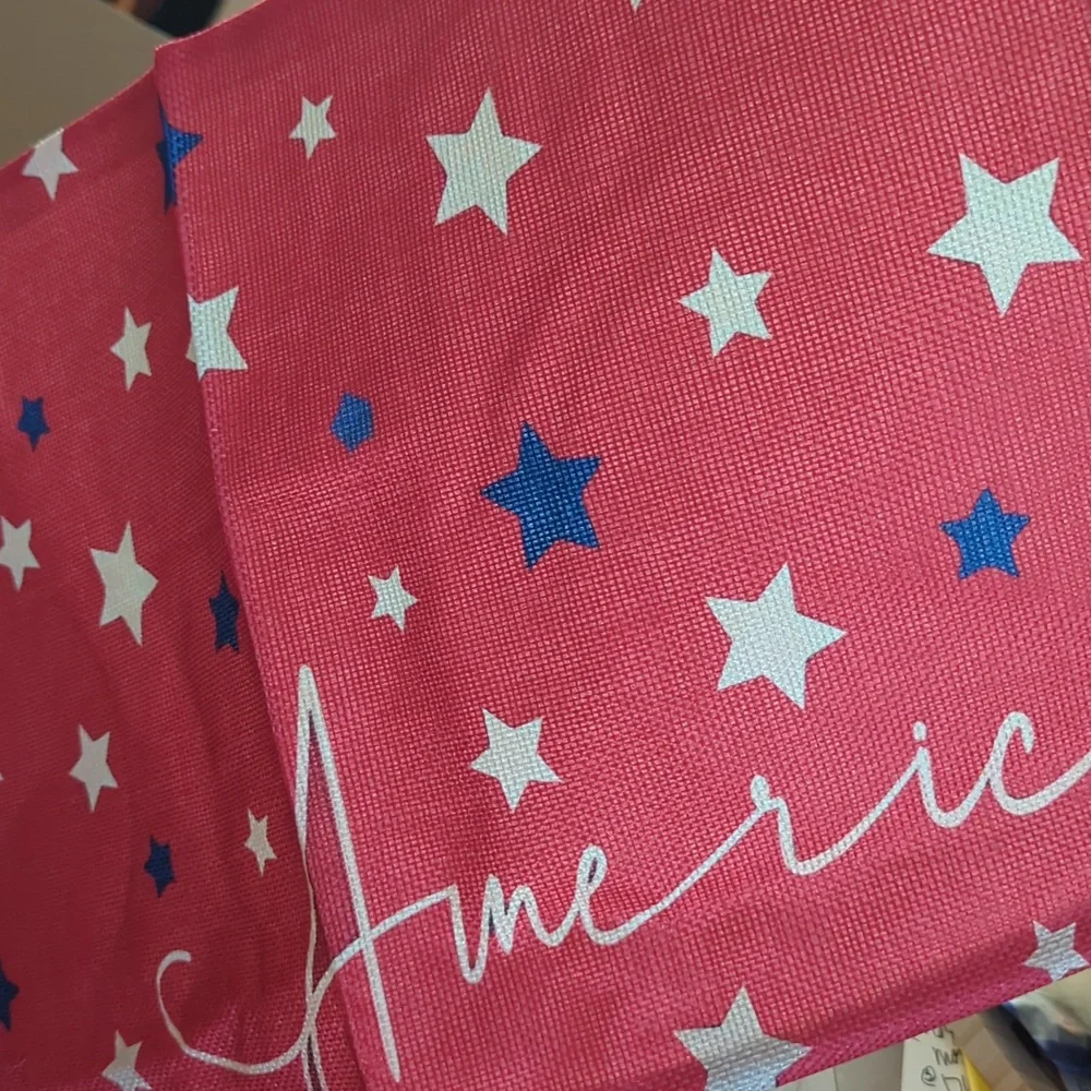 Pillowcase Patriotic Red Star